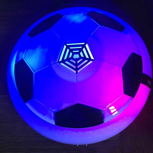 Magic Air Soccer Ball for Toddlers with Flashing Colored LED Lights - Vastrify